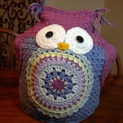 Owl Instant Pot Cover - Crochet Pat..