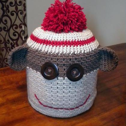Sock Monkey Instant Pot Cover Croch..