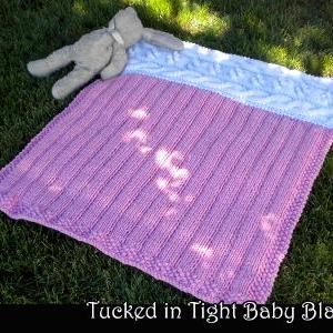 Tucked in Tight Baby Blanket Knitti..