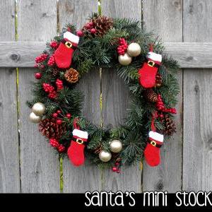 Santa's Mini Stockings Christmas Or..
