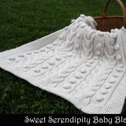 Sweet Serendipity Baby Blanket Knit..