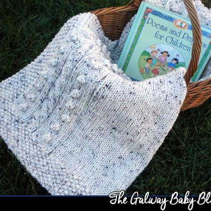 The Galway Baby Blanket Knitting Pa..
