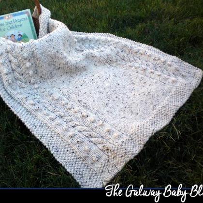 The Galway Baby Blanket Knitting Pa..