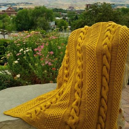 Adair's Afghan Knitting Pattern
