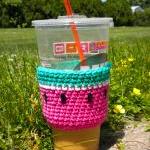 Summer Fruits Cup Cozies Pattern