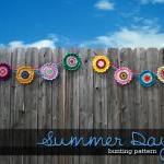 Summer Days Bunting Pattern
