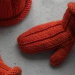 Perfect Pumpkin Mittens Knitting Pa..