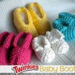 Twinkies Baby Booties Knitting Patt..
