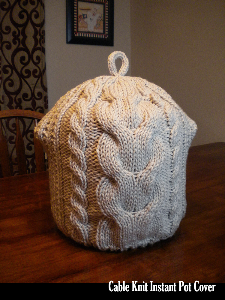 Cable Knit Instant Pot Cover