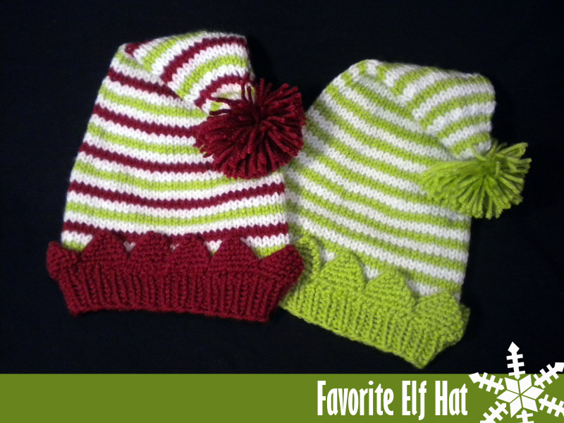 Favorite Elf Hat Knitting Pattern