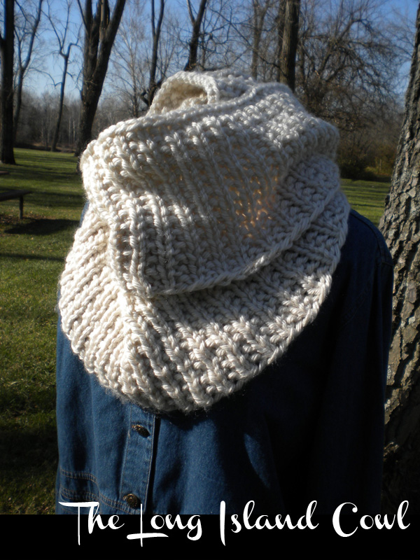 The Long Island Cowl knitting pattern
