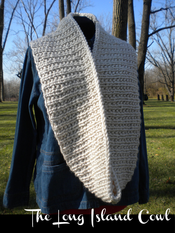 The Long Island Cowl Knitting Pattern on Luulla