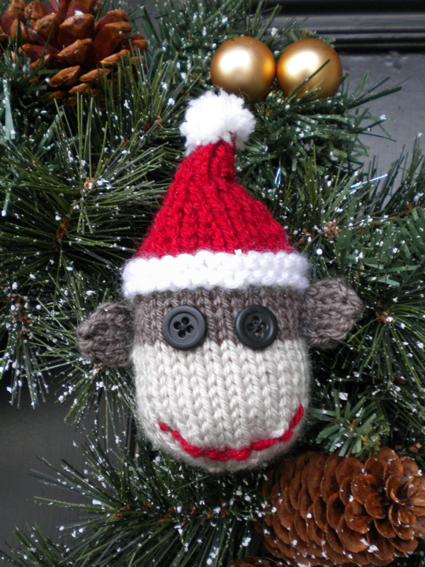 Sock Monkey Christmas Ornament On Luulla Sock Monkey Christmas Ornament - Sock Monkey Christmas Ornament On Luulla