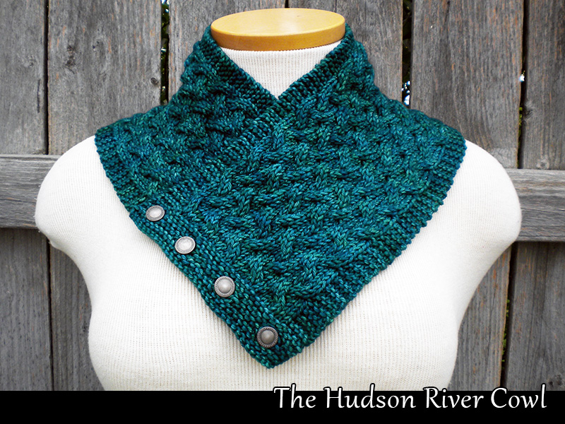 The Hudson River Cowl knitting pattern
