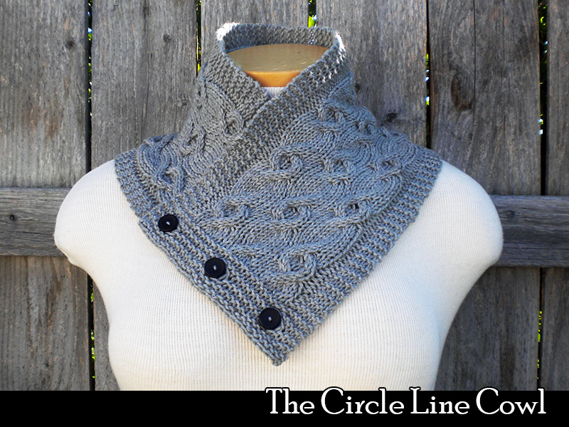 The Circle Line Cowl knitting pattern