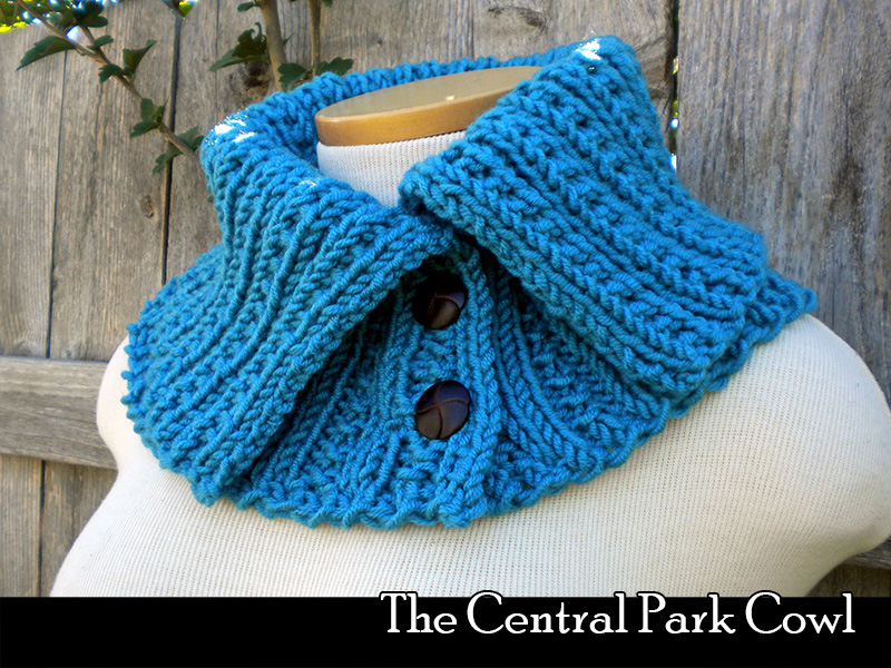 The Central Park Cowl knitting pattern