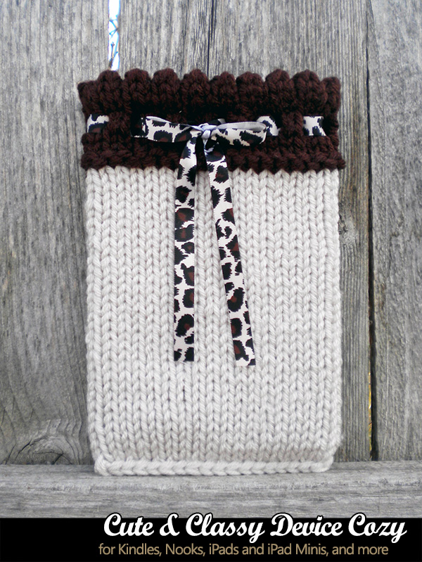 Cute & Classy Device Cozy Knitting Pattern