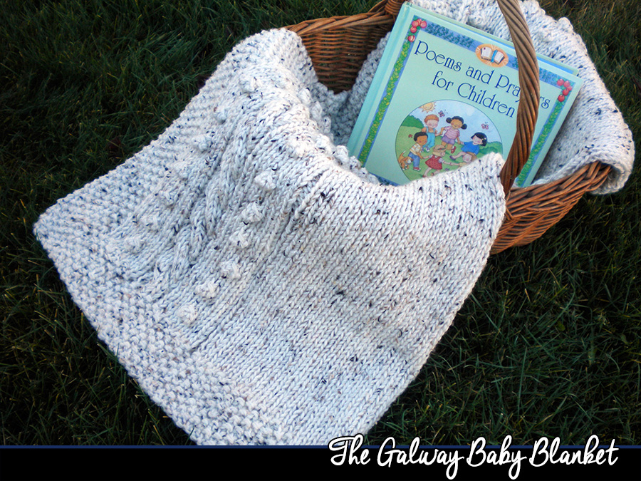 The Galway Baby Blanket Knitting Pattern