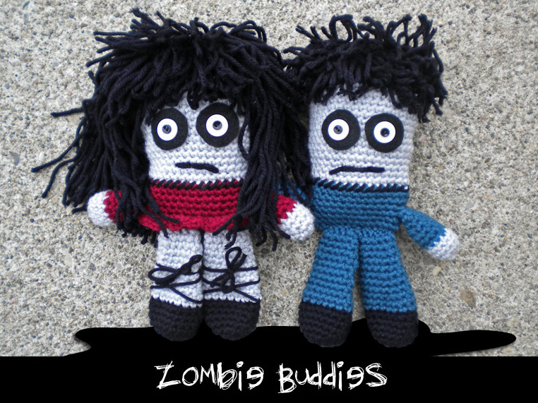 Zombie Buddies Crochet Pattern