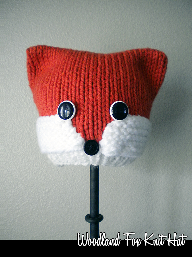 Woodland Fox Hat Knitting Pattern on Luulla