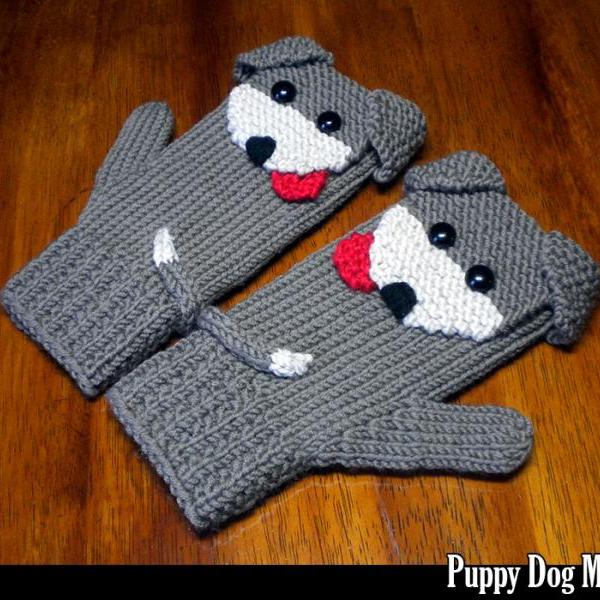 Puppy Dog Mittens For The ..